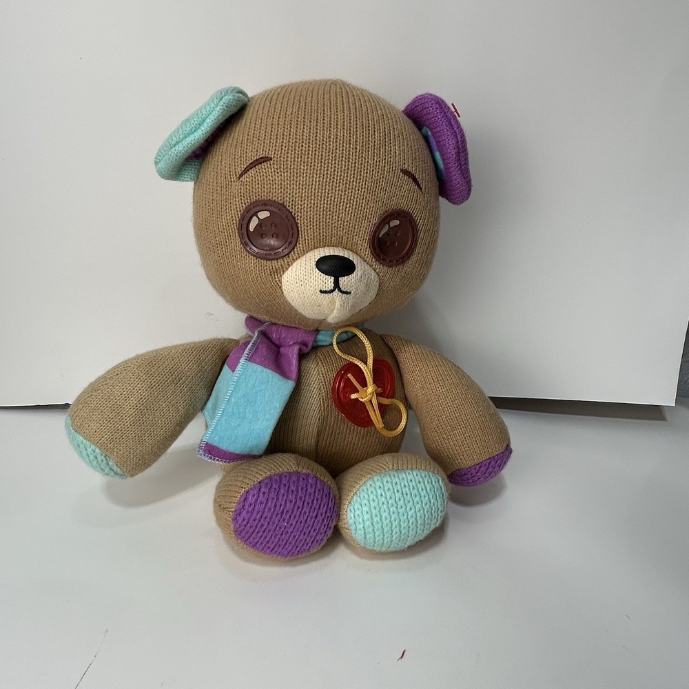 2022 THREADY BEAR 13" INTERACTIVE ELECTRONIC TEDDY BEAR MOOSE TOYS TESTED